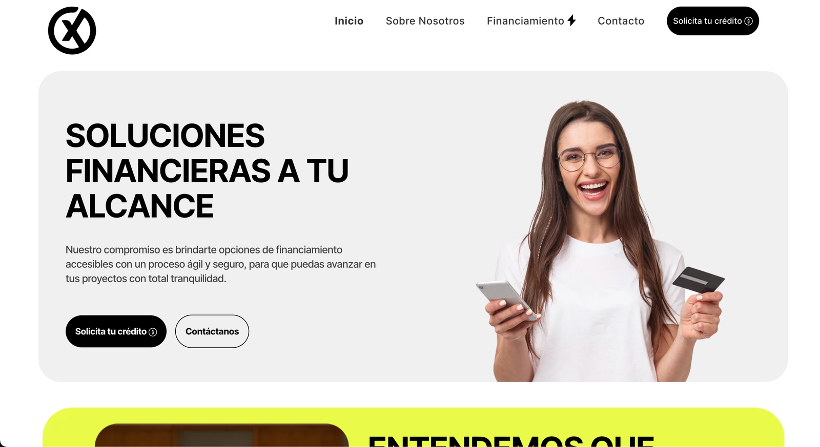 Sitio web Desarrollo Profesional Obelix desarrollado por Nuvex
